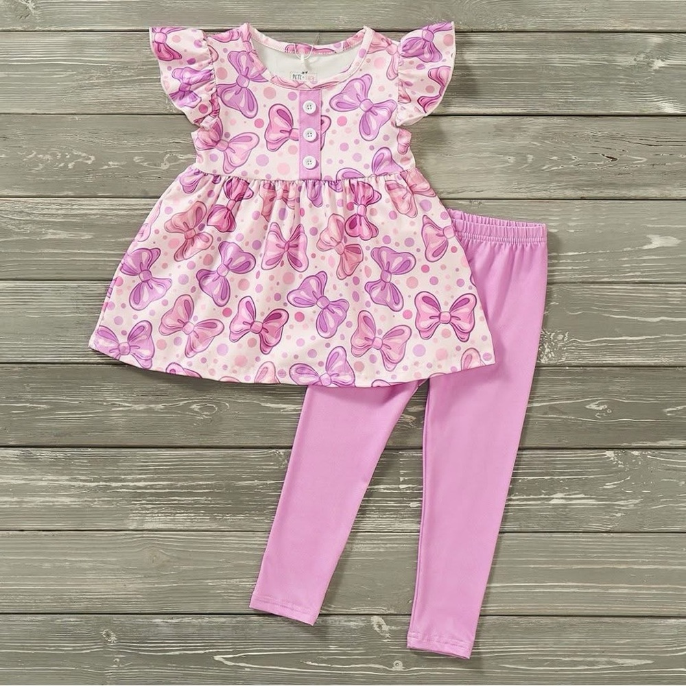 NET Pete + Lucy Bowtastic 2 piece set